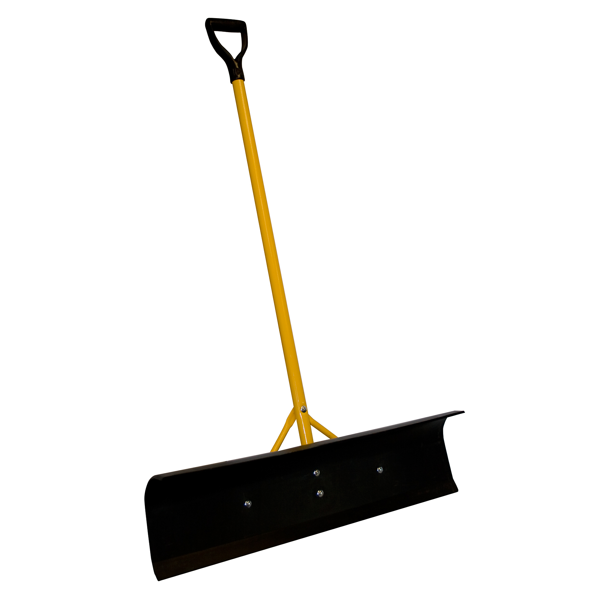 J&D Manufacturing Big Push Shovel — 36in. Black Poly Blade, D-Handle, Model# SAF800